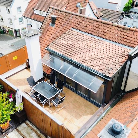 Amao-Green I 90Qm I Penthouse Maisonette Mit Rooftop I City Center I King-Size Betten Lahr  Zewnętrze zdjęcie